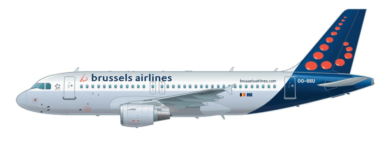 Brussels-Airlines-Airbus A319