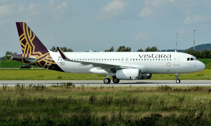 Indian Airline Company, Vistara's Airplane, Airbus A320-232
